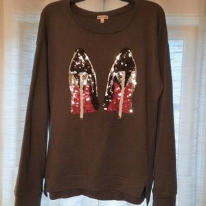 Juicy Couture L Bedazzled Sweatshirt